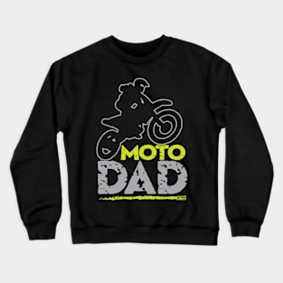 MOTO DAD Crewneck Sweatshirt